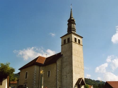 Eglise Saint-Jean-Baptiste à Villard-sur-Boëge à Villard