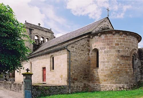 Église Saint Martin (SAINT-MARTIN-LA-MÉANNE) à Saint-Martin-la-Méanne