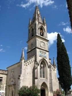 chapelle de l'ancien hôpital fortifié d'Aiguèze à Aiguèze