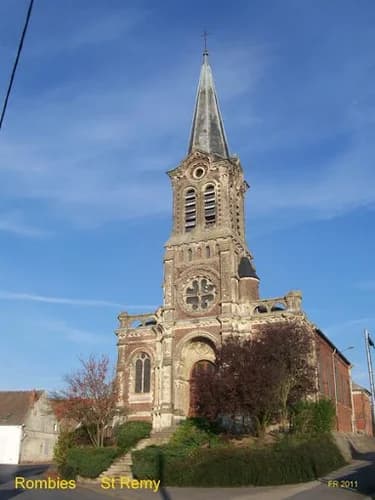 Eglise à Rombies-et-Marchipont