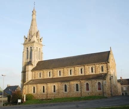 Église Saint Jean Baptiste à Saint-Jean-sur-Couesnon