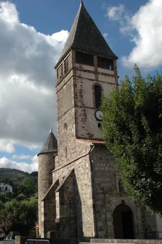 église Saint-Étienne de Saint-Étienne-de-Baïgorry à Saint-Étienne-de-Baïgorry
