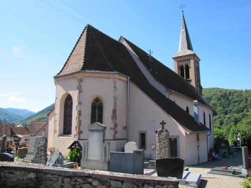 église Saint-Jean-Baptiste de Soultzbach-les-Bains à Soultzbach-les-Bains