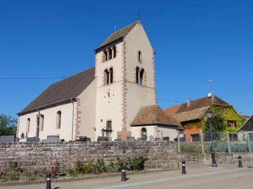 église Saint-Nicolas de Neuve-Église à Neuve-Église