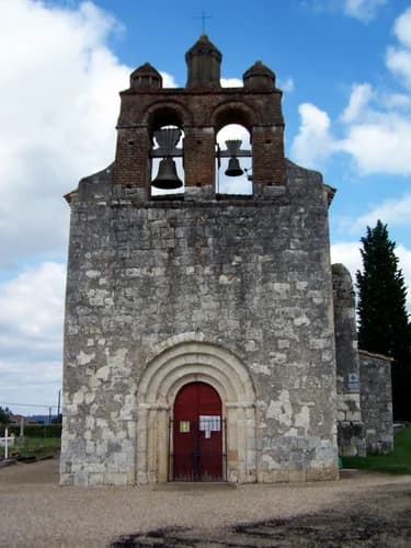 église Saint-Vincent de Pessac-sur-Dordogne à Pessac-sur-Dordogne