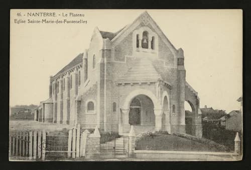 église Sainte-Marie-des-Fontenelles de Nanterre