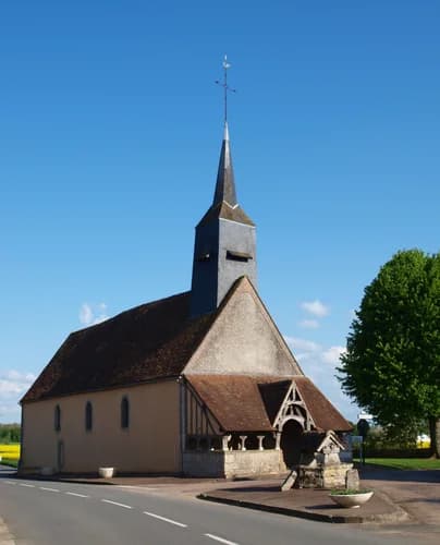 église Saint-Aignan de Mérinville à Mérinville
