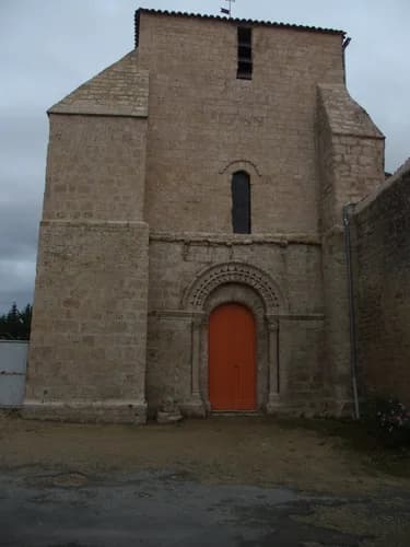 église Saint-André de Blanzay-sur-Boutonne à Blanzay-sur-Boutonne