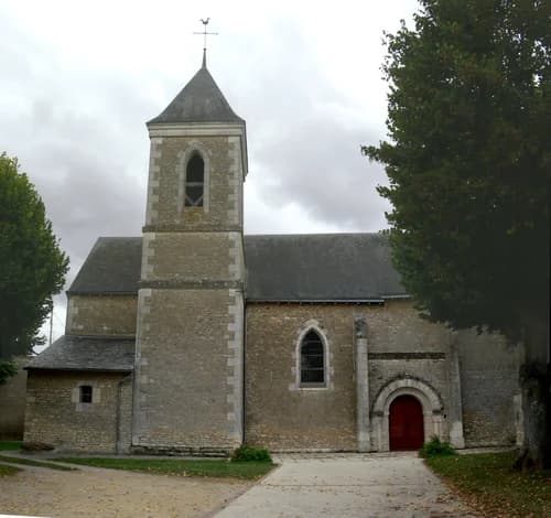 église Saint-Martin de Charrais à Charrais