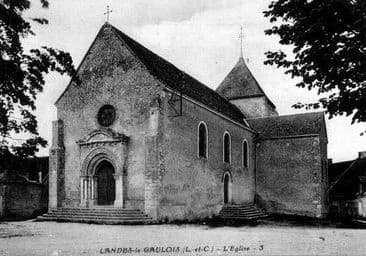 église Saint-Lubin de Landes-le-Gaulois à Landes-le-Gaulois