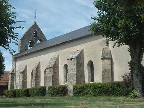 église Saint-Menelée de La Crouzille à La Crouzille