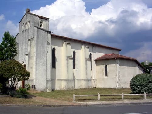 église Sainte-Eulalie de Sainte-Eulalie-en-Born à Sainte-Eulalie-en-Born