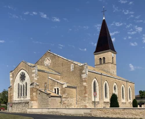 église Saint-Christophe de Manziat à Manziat