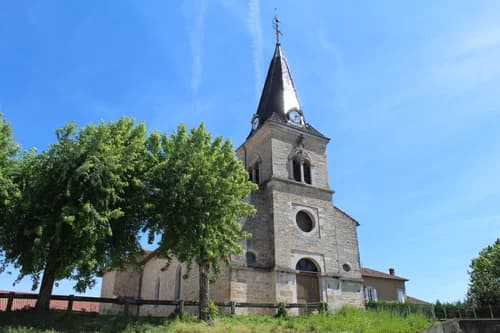 église Saints-Jacques-et-Philippe de Pirajoux à Pirajoux