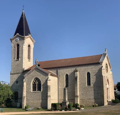 église Saint-Bonnet de Toussieux à Toussieux