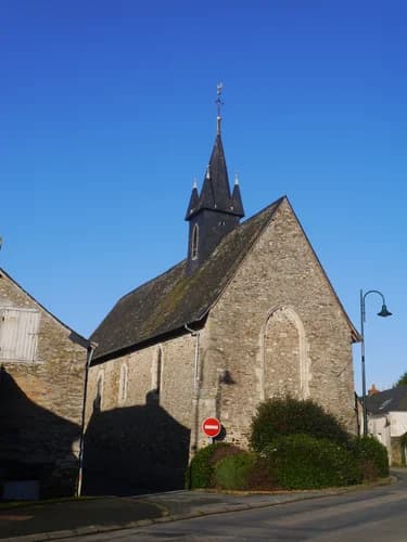 église Saint-Aignan de Gennes-sur-Glaize à Gennes-sur-Glaize