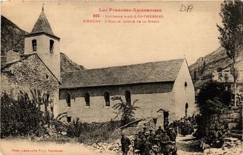 église Saint-Pierre de Mérens-les-Vals à Mérens-les-Vals