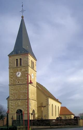 église Sainte-Barbe de Biding à Biding