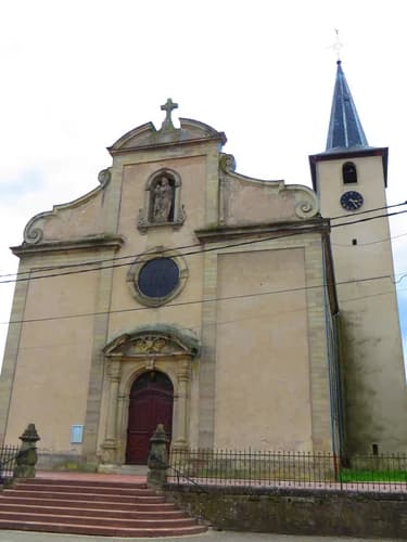 église de l'Exaltation-de-la-Sainte-Croix de Berthelming à Berthelming