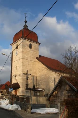 église de la Nativité-de-Saint-Jean-Baptiste des Grangettes à Les Grangettes