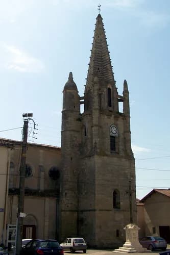 église Notre-Dame de Sainte-Bazeille à Sainte-Bazeille
