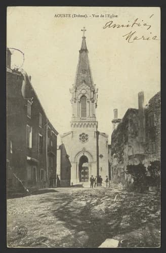 église Notre-Dame d'Aouste-sur-Sye à Aouste-sur-Sye