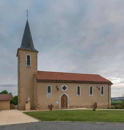 église Saint-André de Beccas à Beccas