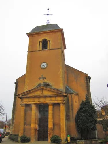 église Saint-André de Jouy-aux-Arches à Jouy-aux-Arches