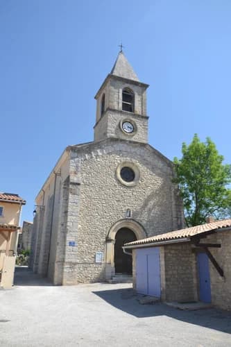 église Saint-Antoine de Saint-Auban-sur-l'Ouvèze à Saint-Auban-sur-l'Ouvèze