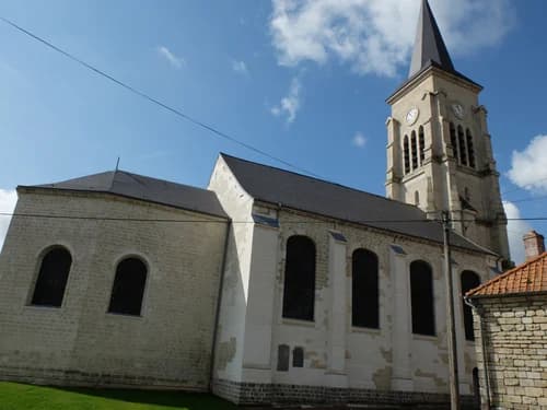 église Saint-Aubert d'Avesnes-le-Sec à Avesnes-le-Sec