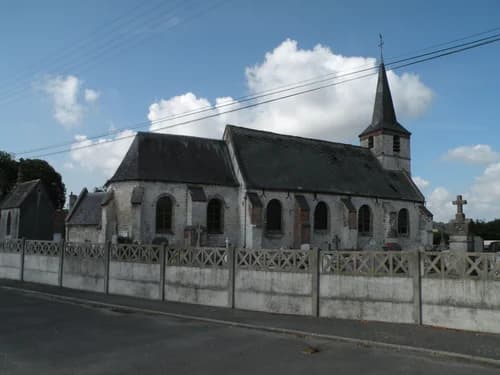 église Saint-Aubin d'Aubin à Aubin-Saint-Vaast