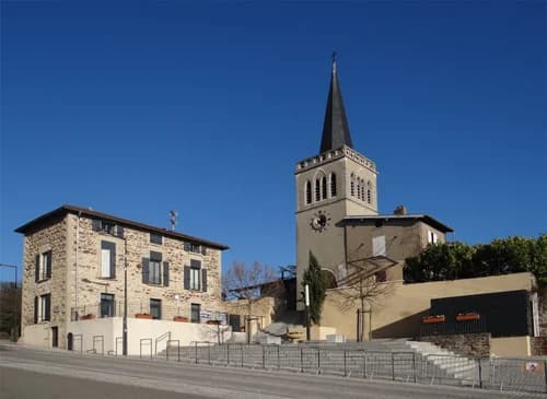 église Saint-Cyr de Saint-Cyr-sur-le-Rhône à Saint-Cyr-sur-le-Rhône