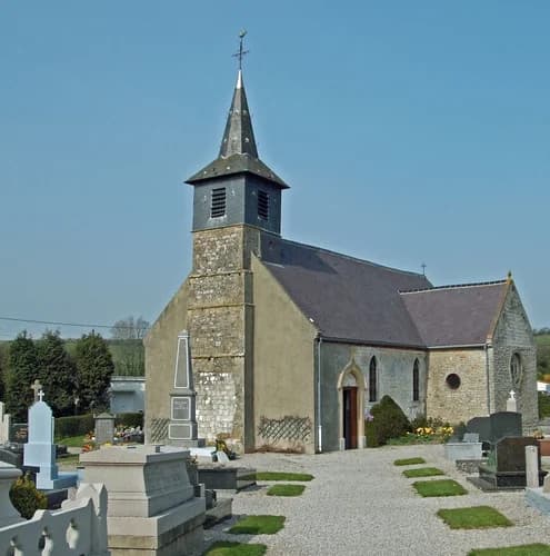 église Sainte-Agathe d'Hermelinghen à Hermelinghen