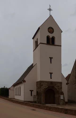 église Sainte-Barbe de Rimsdorf à Rimsdorf