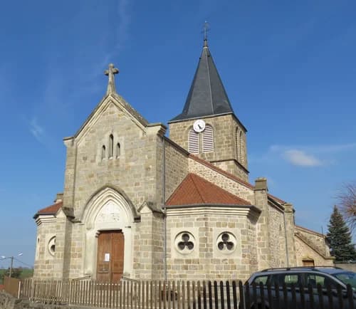 église Sainte-Anne de Soleymieux à Soleymieux