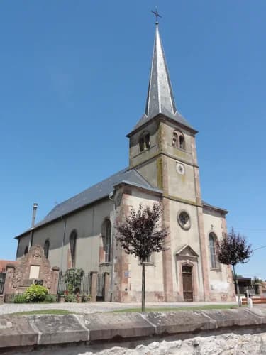 église Saint-Epvre de Domèvre-sur-Vezouze à Domèvre-sur-Vezouze