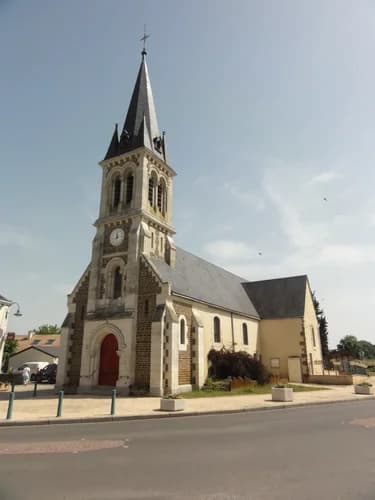 église Sainte-Jamme de Sainte-Jamme-sur-Sarthe à Sainte-Jamme-sur-Sarthe