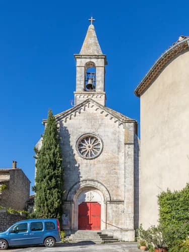 église Saint-Étienne de Fons-sur-Lussan à Fons-sur-Lussan