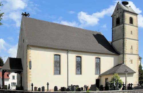 Église église Saint-Gall de Folgensbourg à Folgensbourg