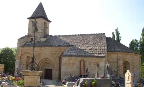 église Saint-Hippolyte d'Esclanèdes à Esclanèdes