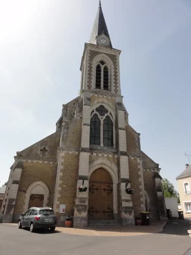 église Saint-Jean de Saint-Jean-d'Assé à Saint-Jean-d'Assé