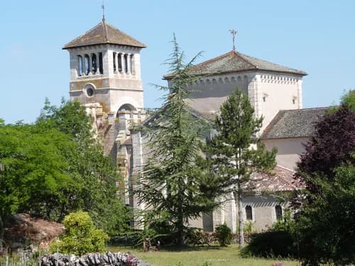 église Saint-Jean-Baptiste d'Aujols à Aujols