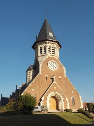 église Saint-Jean-Baptiste de Fromelles à Fromelles