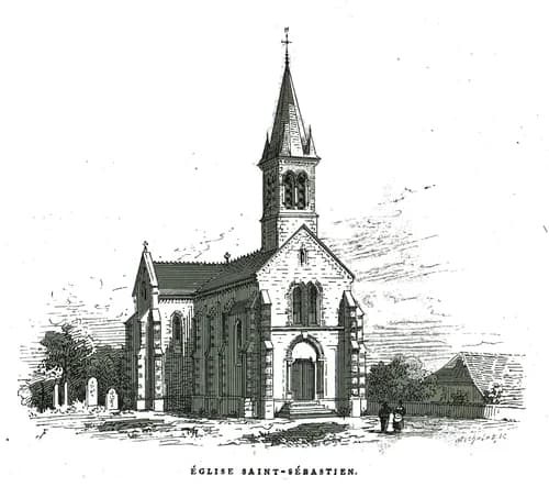 église Saint-Sébastien des Croûtes à Les Croûtes