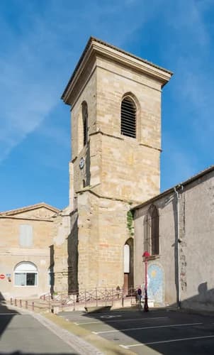 église de l'Assomption-de-Notre-Dame d'Alzonne à Alzonne