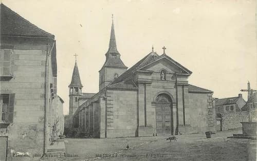 église de l'Assomption-de-la-Vierge de Mainsat à Mainsat