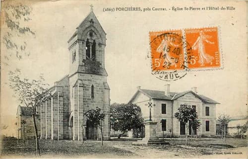 église Saint-Pierre de Porchères à Porchères