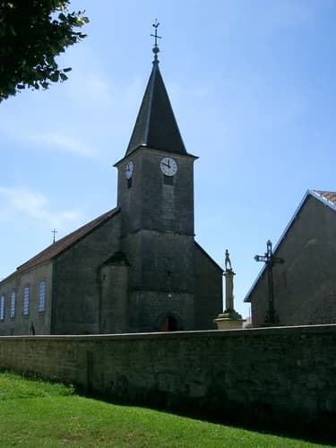 église de l'Assomption de Mont-sur-Monnet à Mont-sur-Monnet