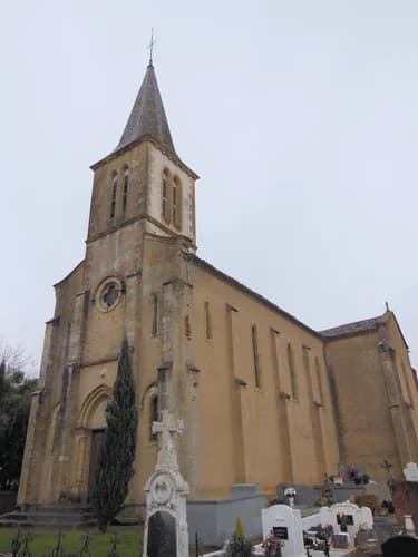 église Saint-Loup de Lacrabe à Lacrabe