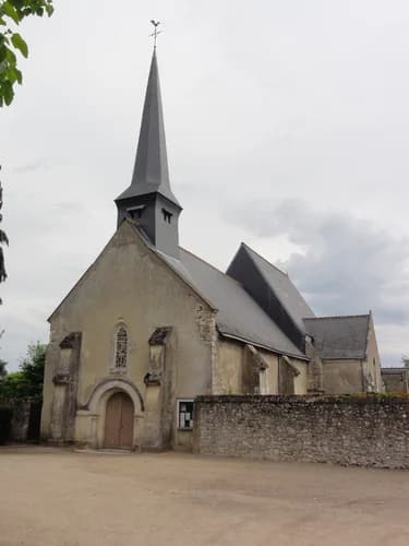 église Saint-Lubin de Muides-sur-Loire à Muides-sur-Loire